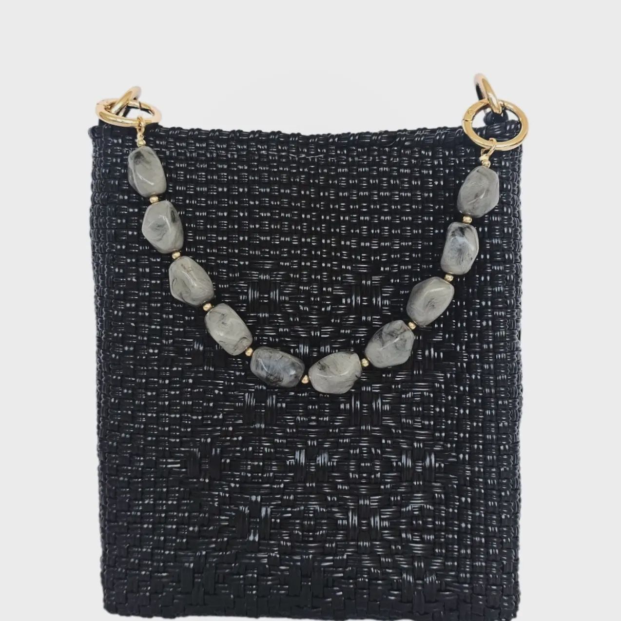 Milano Crossbody Bag In Black