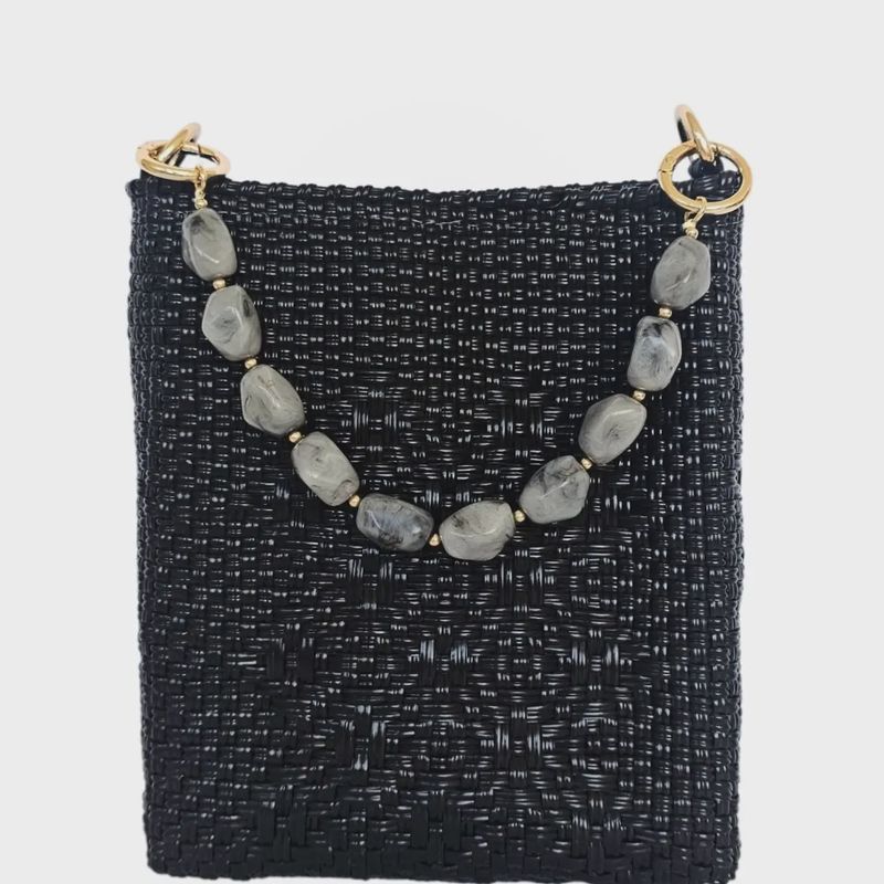 Milano Crossbody Bag In Black