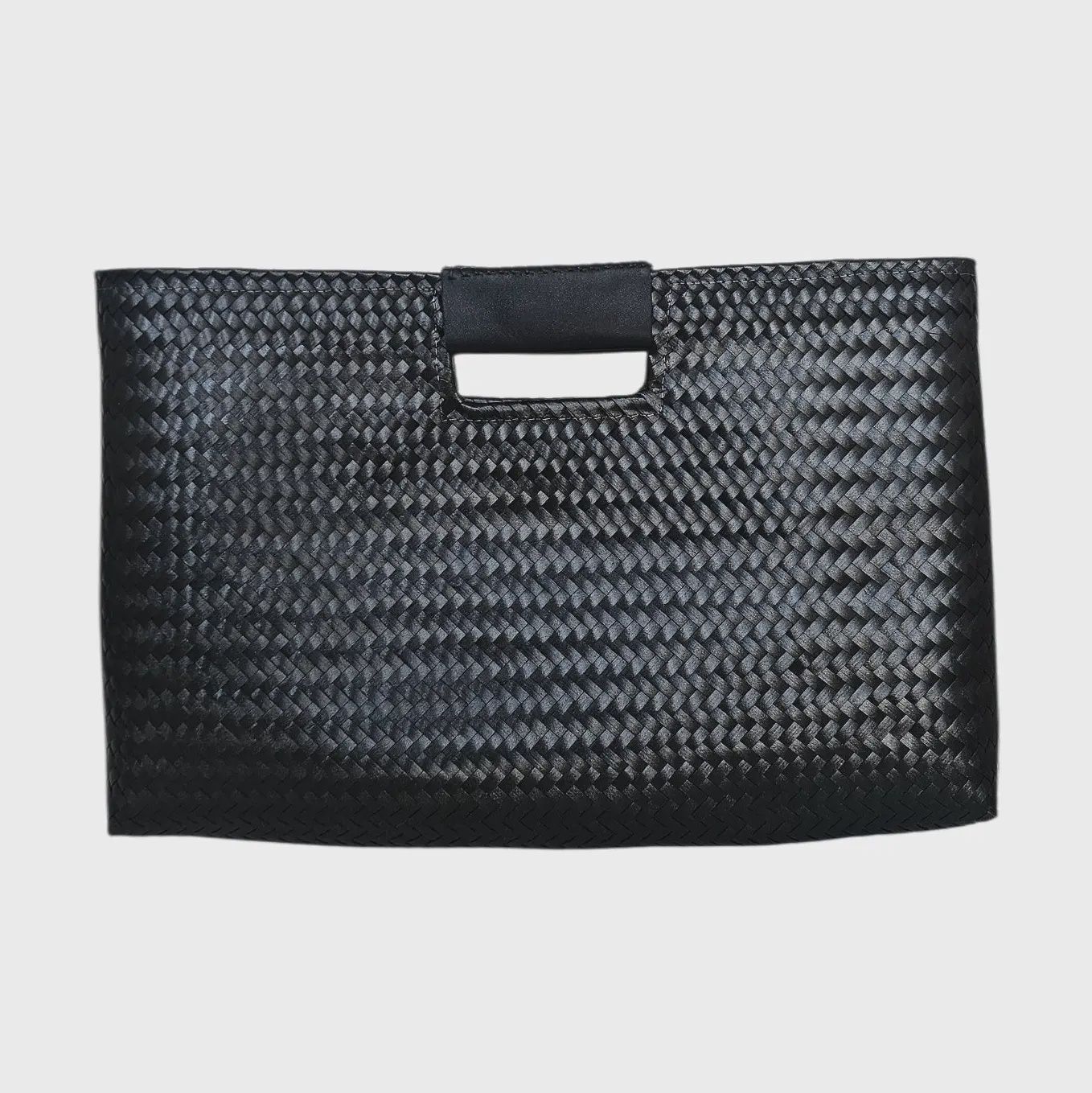 Tulum Clutch Bag In Black Pearl