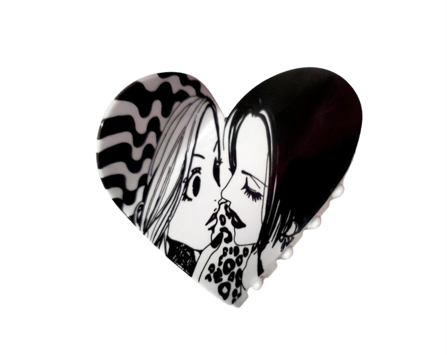 Heart Hair Claw