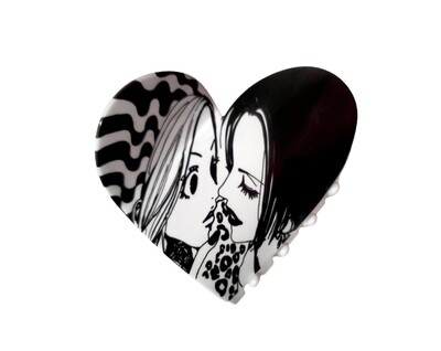 Heart Hair Claw