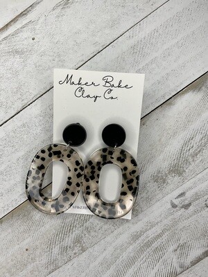 Acetate earrings