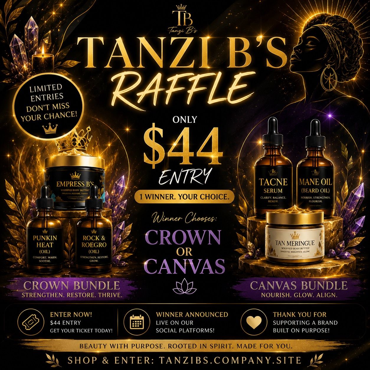 Tanzi B's Raffle