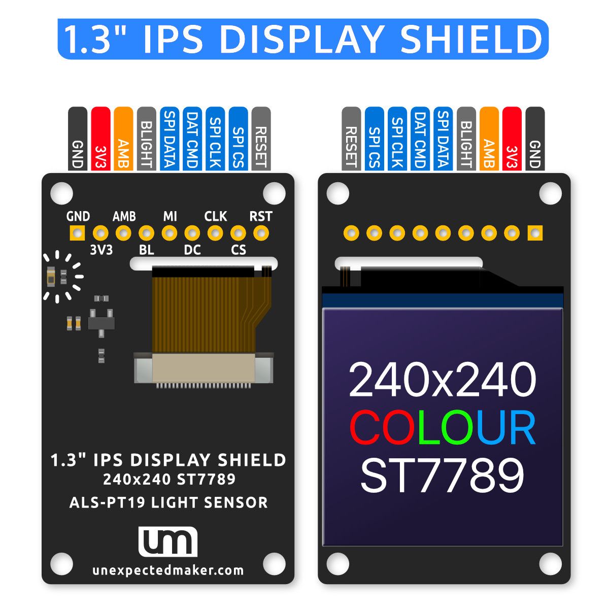 LCD 1.3&quot; Display Shield
