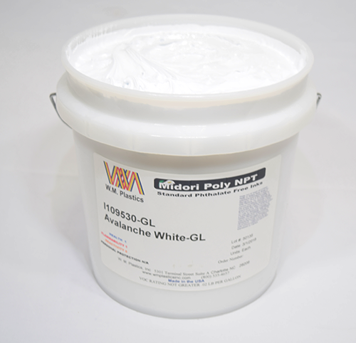 WHITE / Plastisol White ink for 100% Cotton & Blends