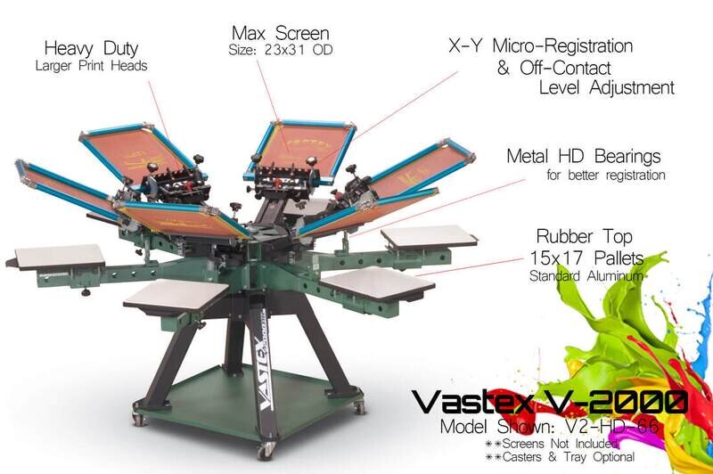VASTEX V2000 HD Manual Press