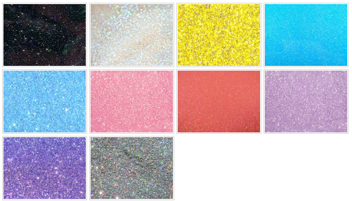HTV Heat Transfer Vinyl - Glitter Rainbow