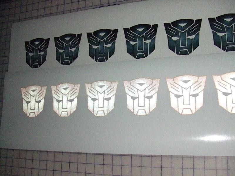 PSV Reflective Vinyl - Permanent Sticker Vinyl