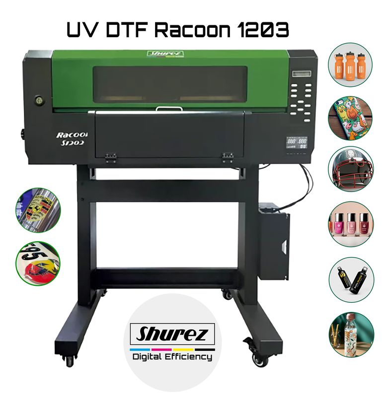 UV DTF Printer 12" inch - Shurez Racoon 1202