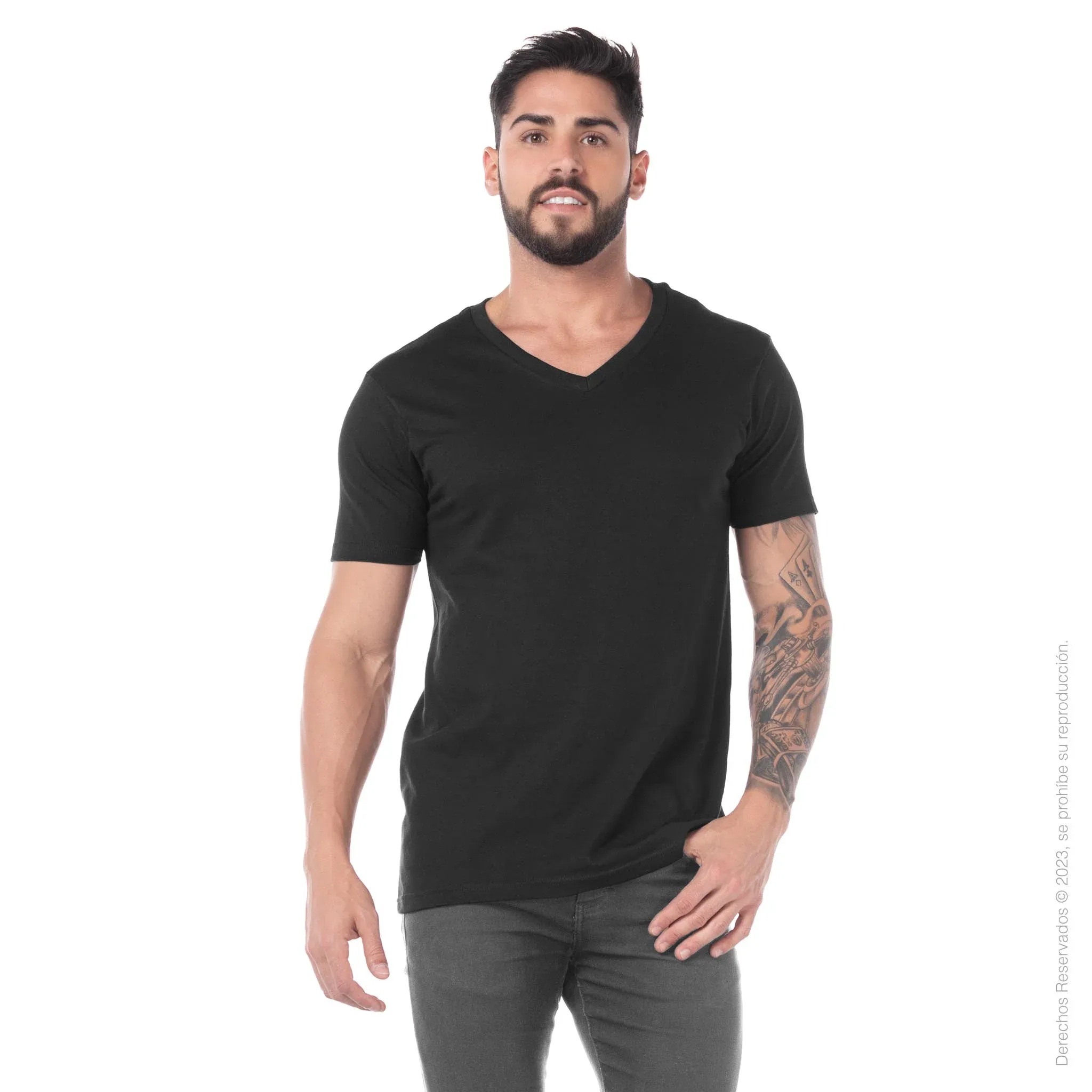 YAZBEK Unisex T-Shirts - V-NECK
