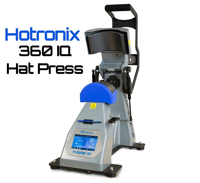 Hotronix 360 IQ Cap Heat Press - AUTO Open