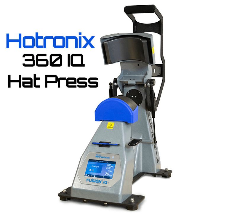 Hotronix 360 IQ Cap Heat Press - AUTO Open