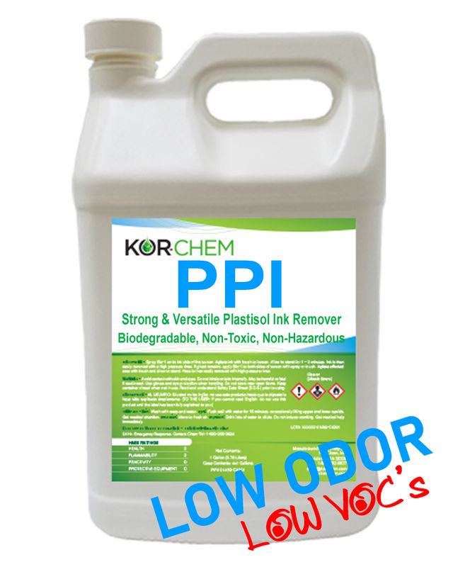 PPI- Plastisol Ink Remover