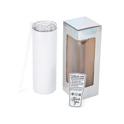 Tumblers 20oz - SKINNY GLITTER