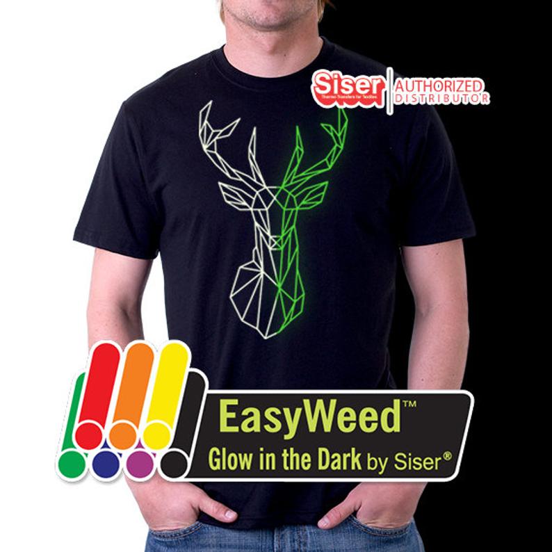 HTV Heat Transfer Vinyl - Glow in the Dark Colors