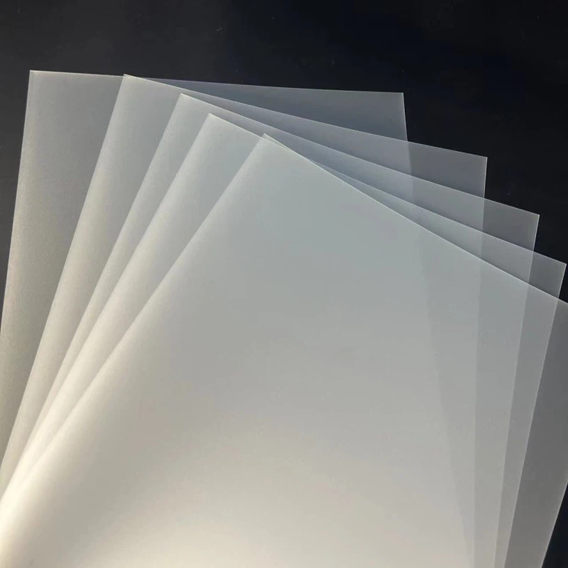 LASER Output Film FROSTED - Cut Sheets