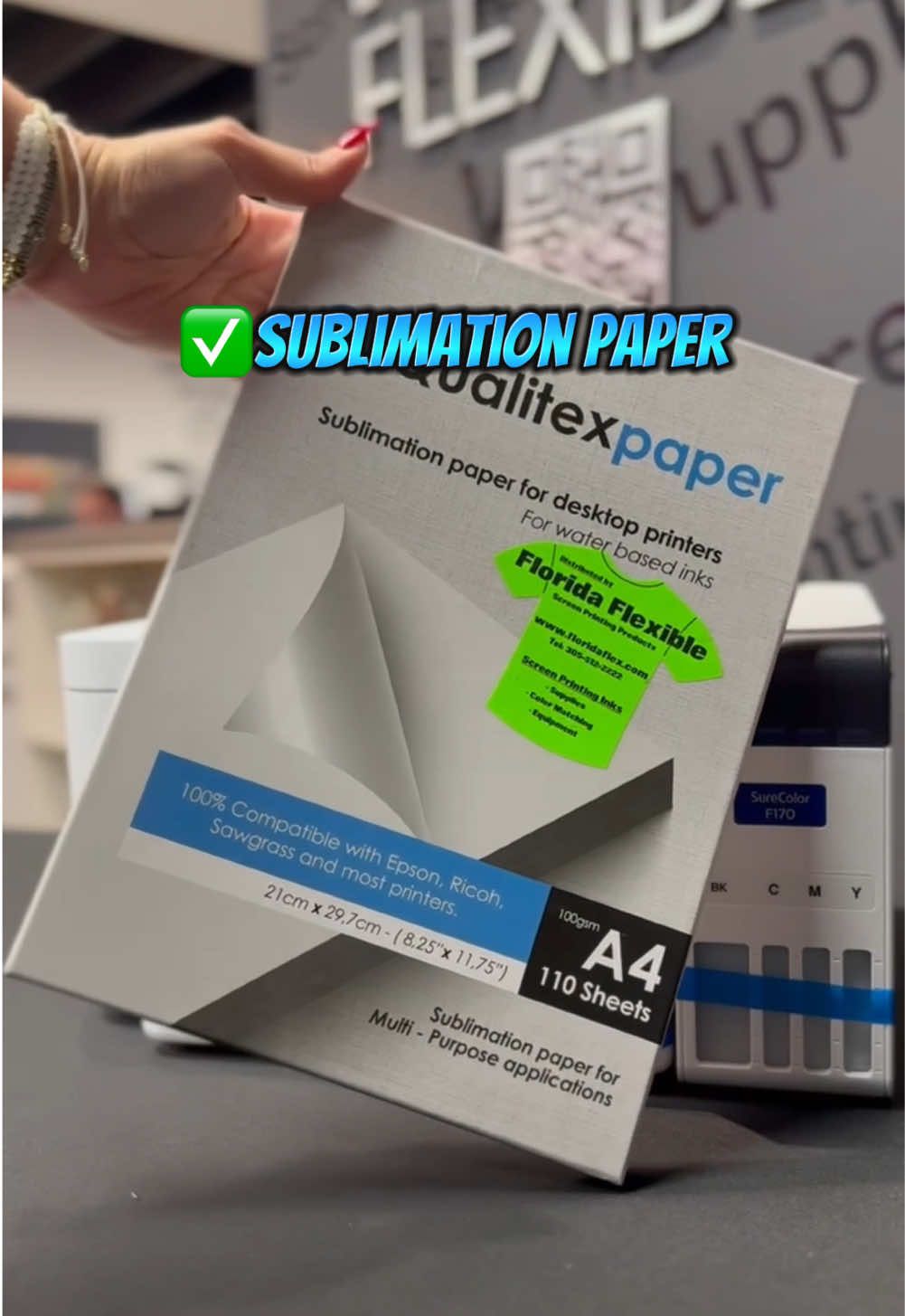 Epson F170 Sublimation Printer Kit