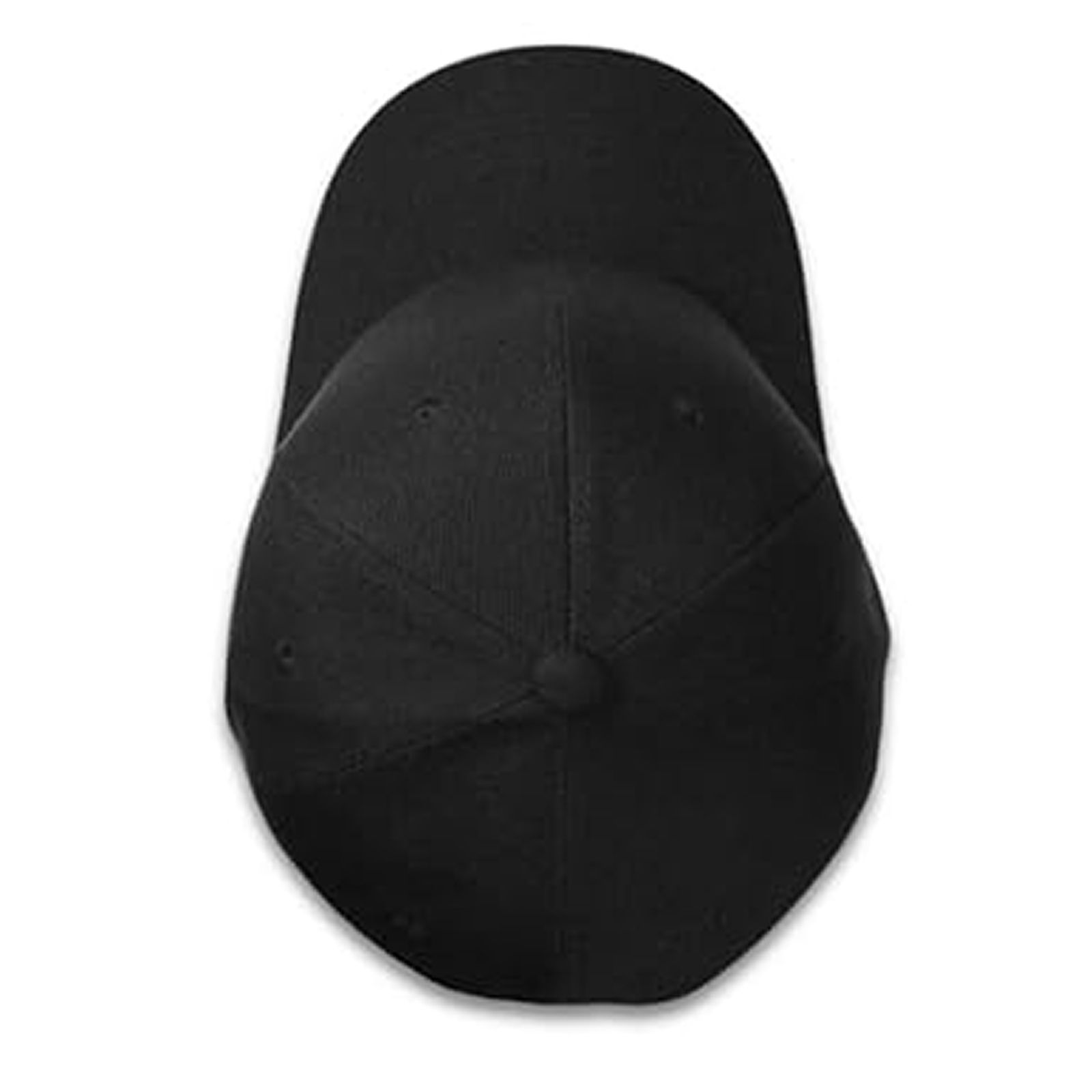 Baseball style 6-Panel Caps - Black