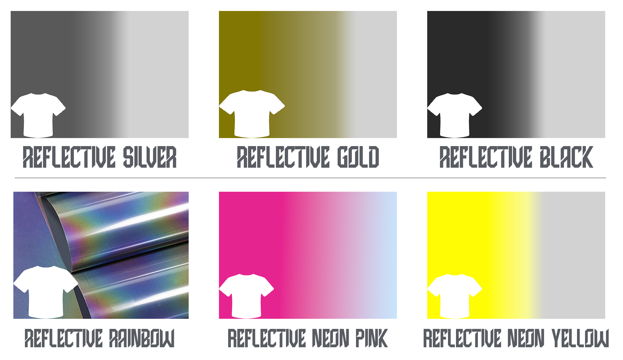 HTV Heat Transfer Vinyl - Reflective