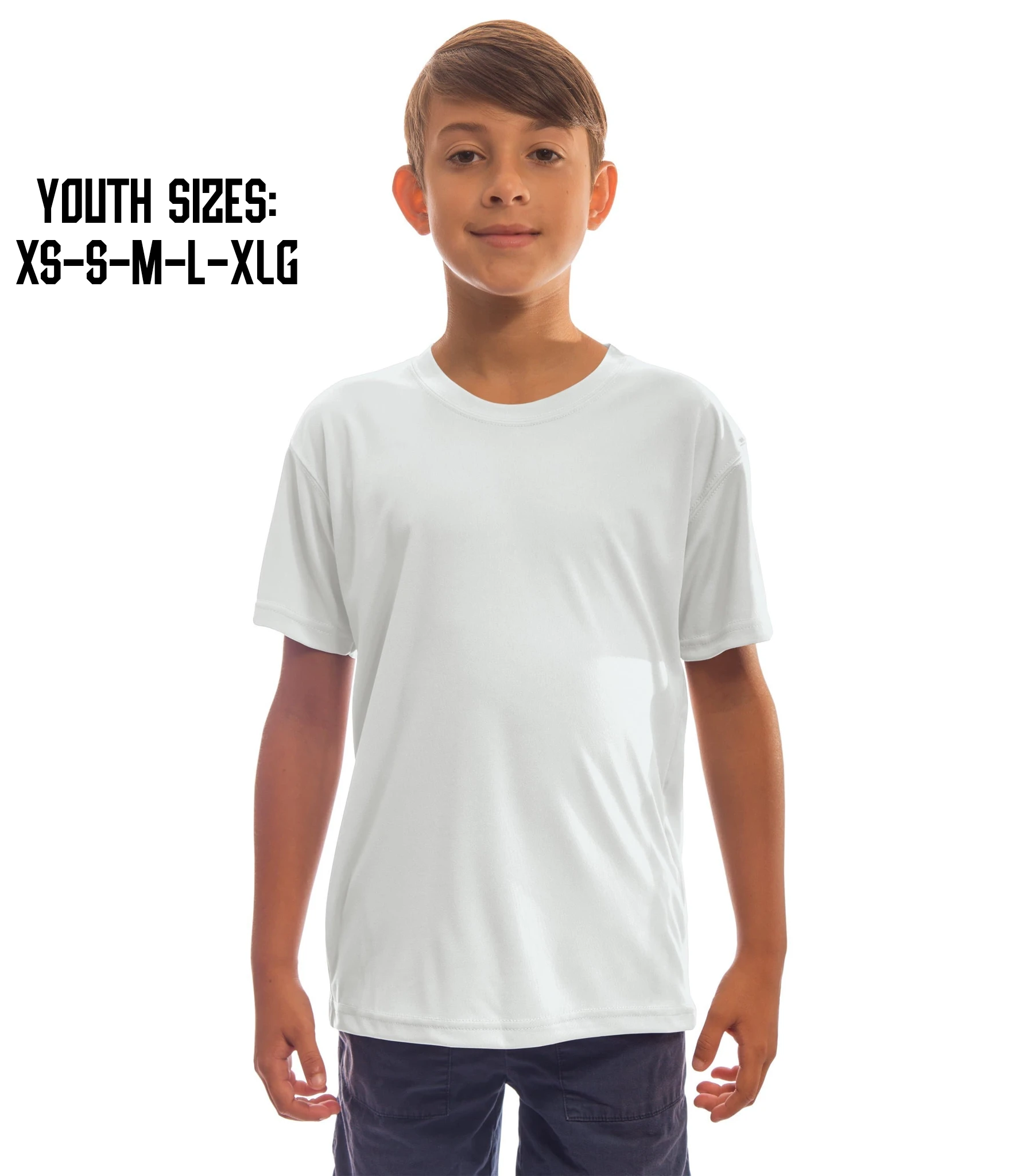 Polyester T-shirt for Sublimation (Youth)