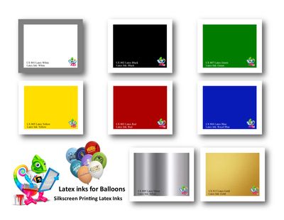 Latex Inks for Latex Balloons