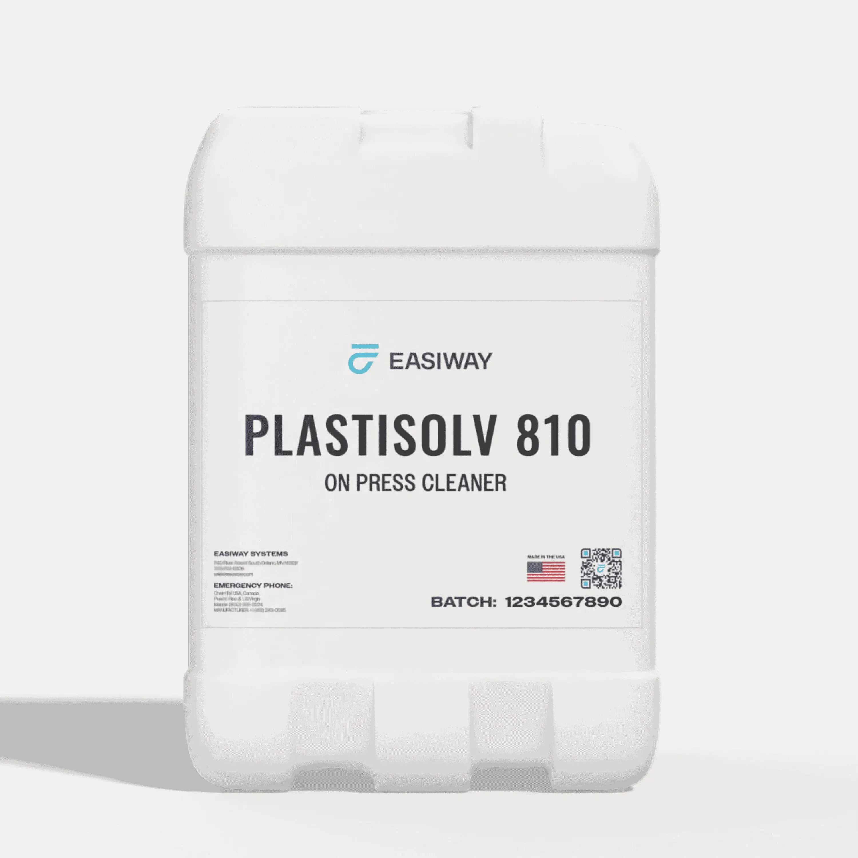 Easiway Plastisolv 810 On-Press Cleaner