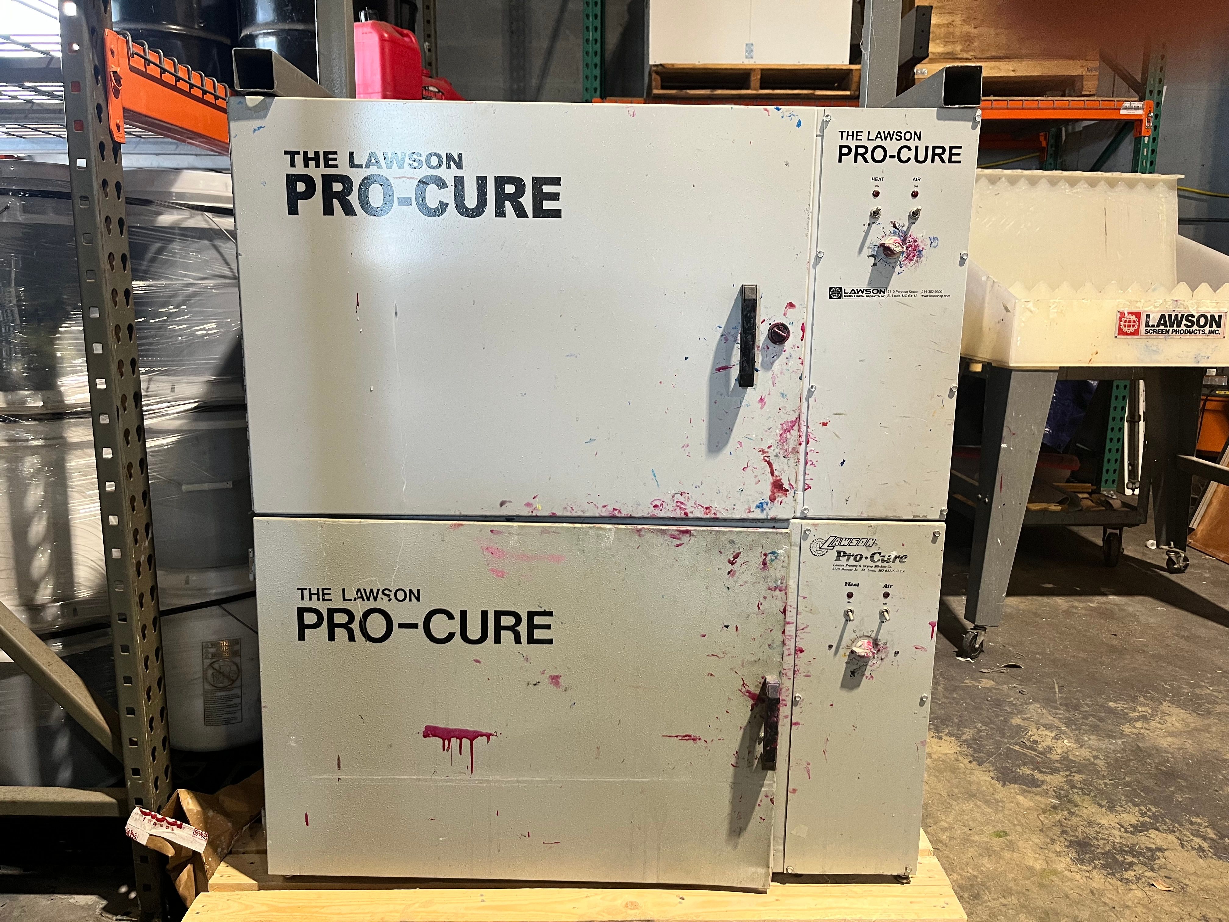 USED - Screen Drying Cabinets