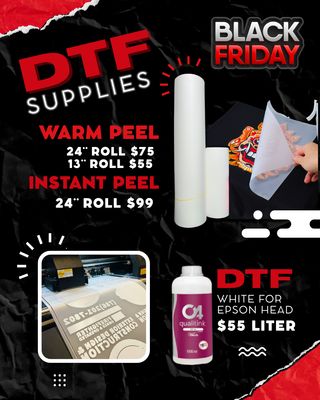 DTF Film Premium 24" -Warm Peel
