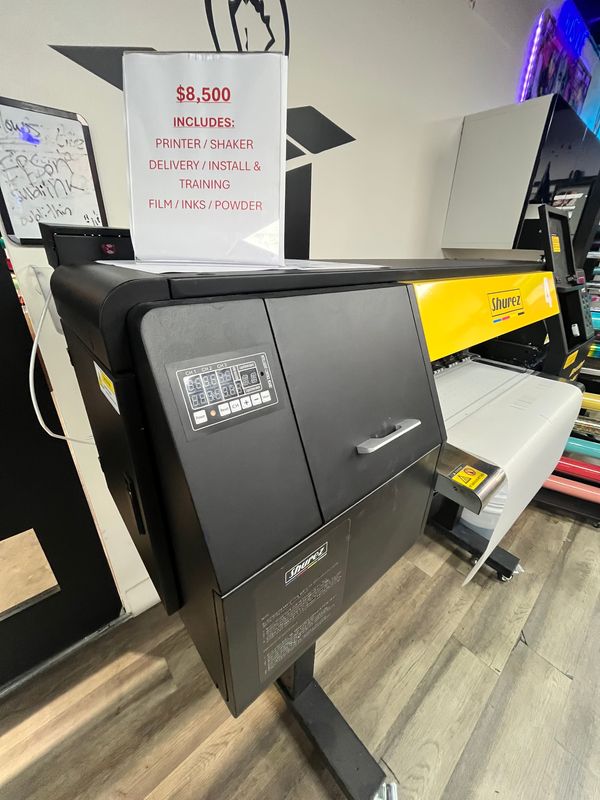 USED - DTF PRINTER & SHAKER COMBO - ROOSTER 2402