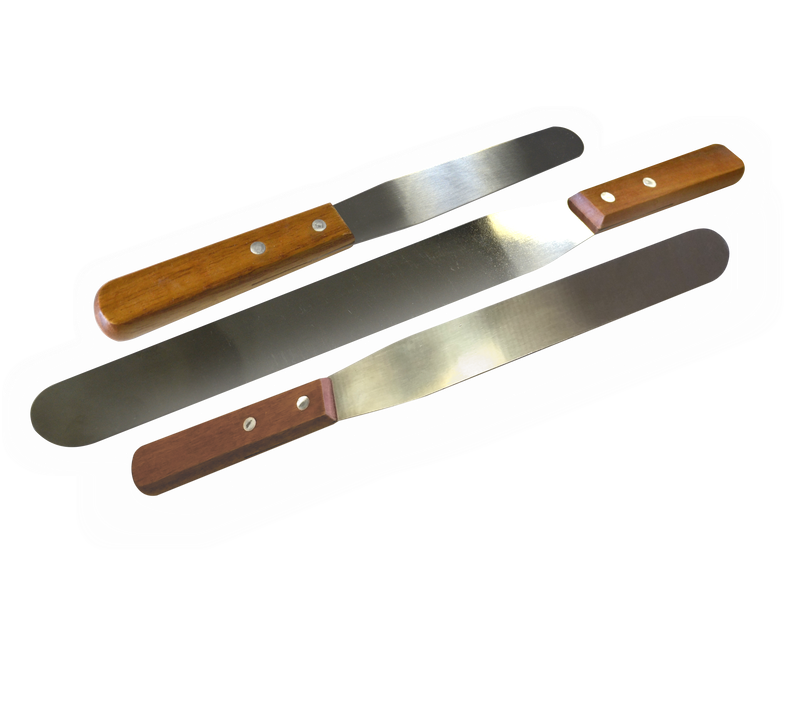 Metal Spatula with Wooden handle