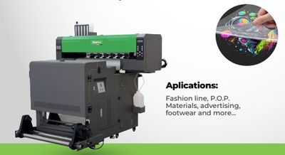 Peacock ESSP-24 – 2Heads DTF Printer & Vertical Shaker