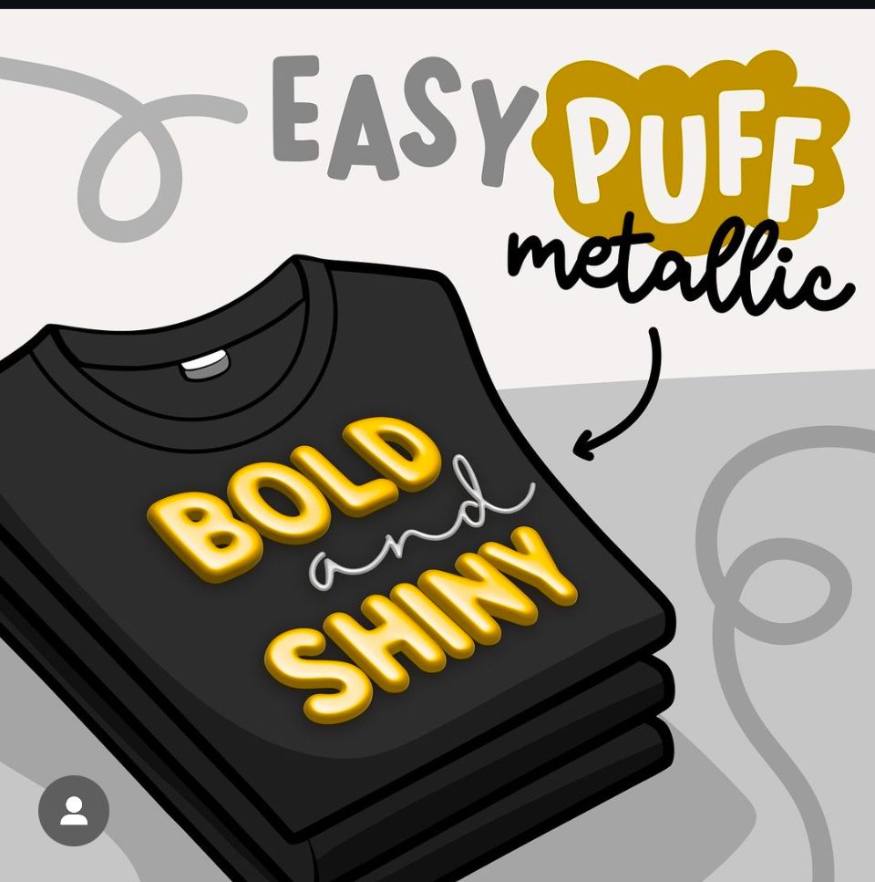 SISER PU-PUFF - HTV Heat Transfer Vinyl