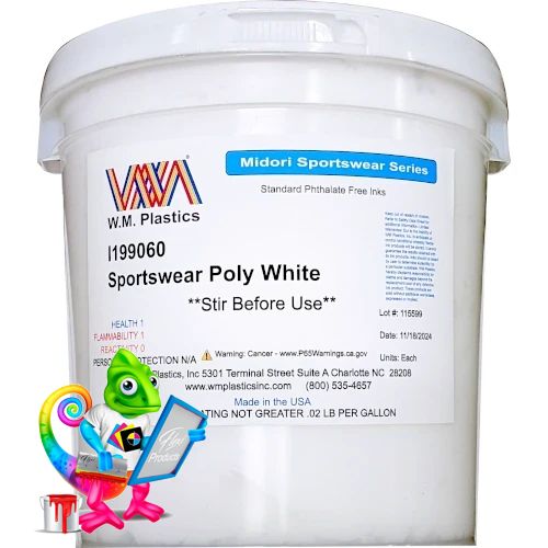 9009PW Sportswear Poly White I19-9060