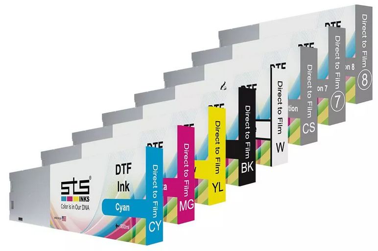 DTF STS VJ628-D & XPj-1682 Inks -500ml DTF STS VJ628-D & XPj-1682 Inks -500ml