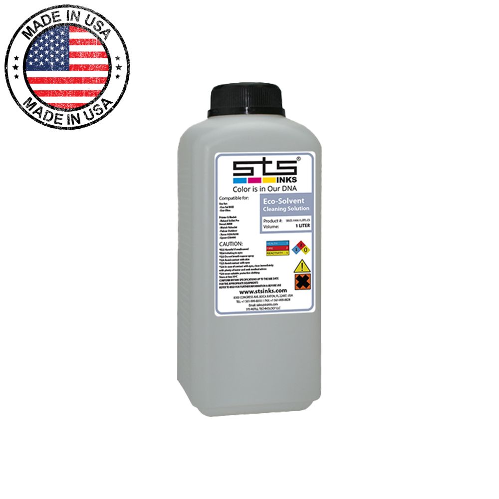 STS Eco-Solvent Head Cleaning Solution - 500ml STS Eco-Solvent Head Cleaning Solution - 500ml