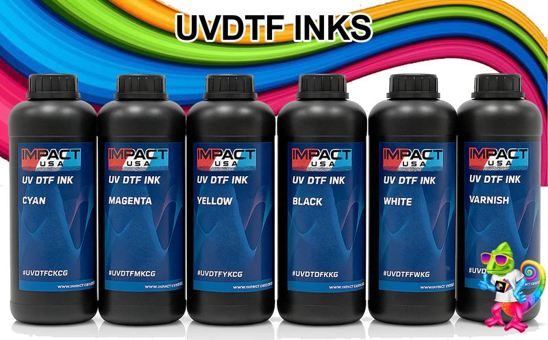 UV DTF Inks for Epson Print Heads