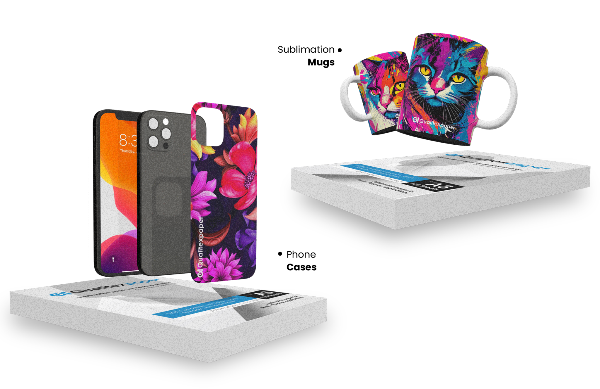 Sublimation Paper - Cut Sheets (110 sheets)