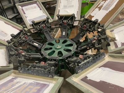 USED - Vastex V2000 HD Manual Press 8c/8s