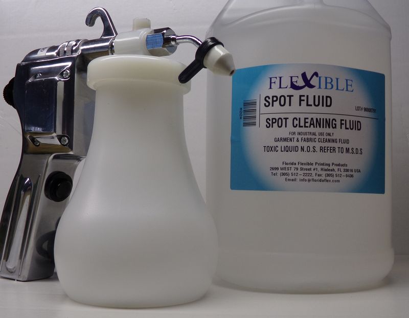 Spot Cleaning Gun KIT - w/1gal of Fluid