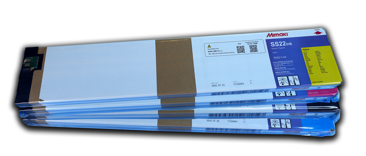 Mimaki SS22 Original Eco-Solvent Cartridges - 440ml