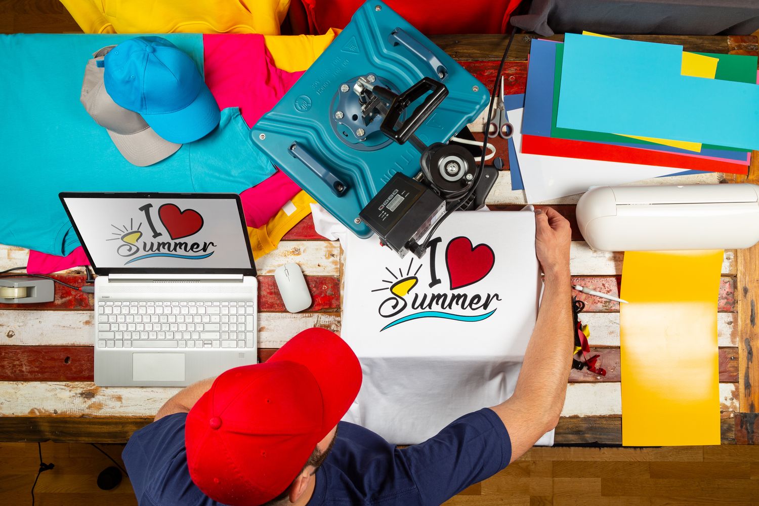 Heat Transfer, DTF & Sublimation Boot Camp Training 1 person