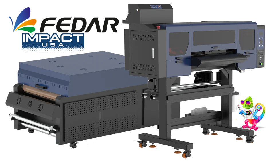 Fedar FD70-6H – 6Heads DTF Printer & Automatic Shaker