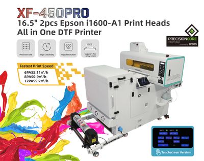 DTF XF-450PRO DTF Printer with Shaker unit