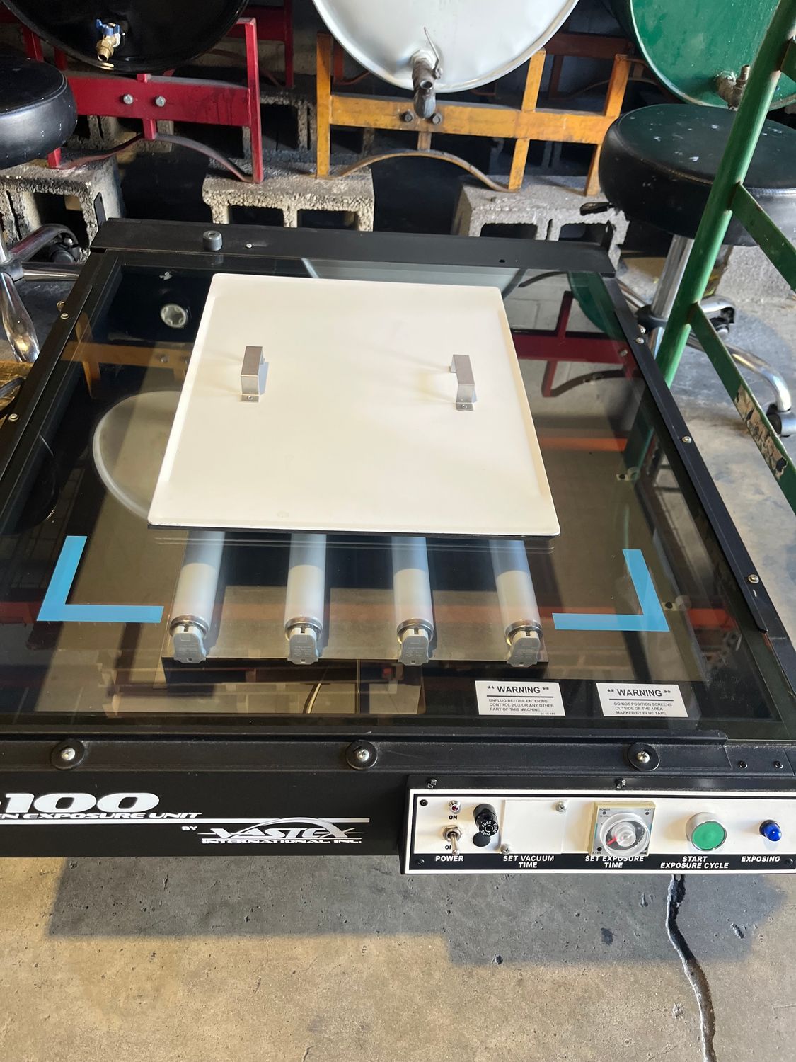 USED - Vastex E-100-2128 Exposure Unit