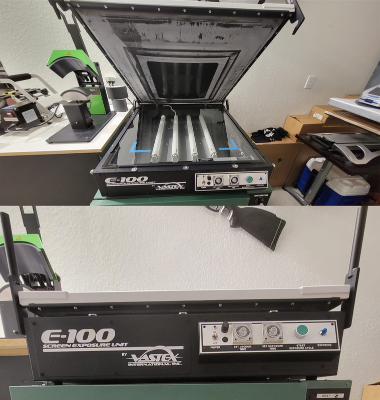 USED - Vastex E-100-2128 Exposure Unit