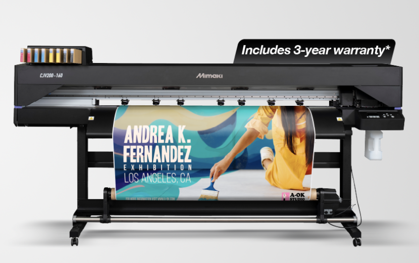 Mimaki CJV200-160 Wide Format - Print & CUT Plotter