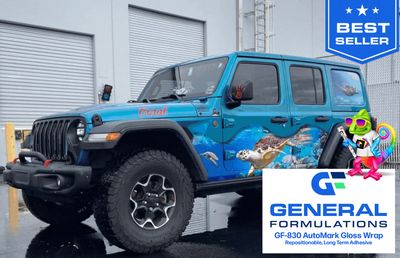 GF-850 AutoMark Cast Warp Vinyl 54in - Gloss