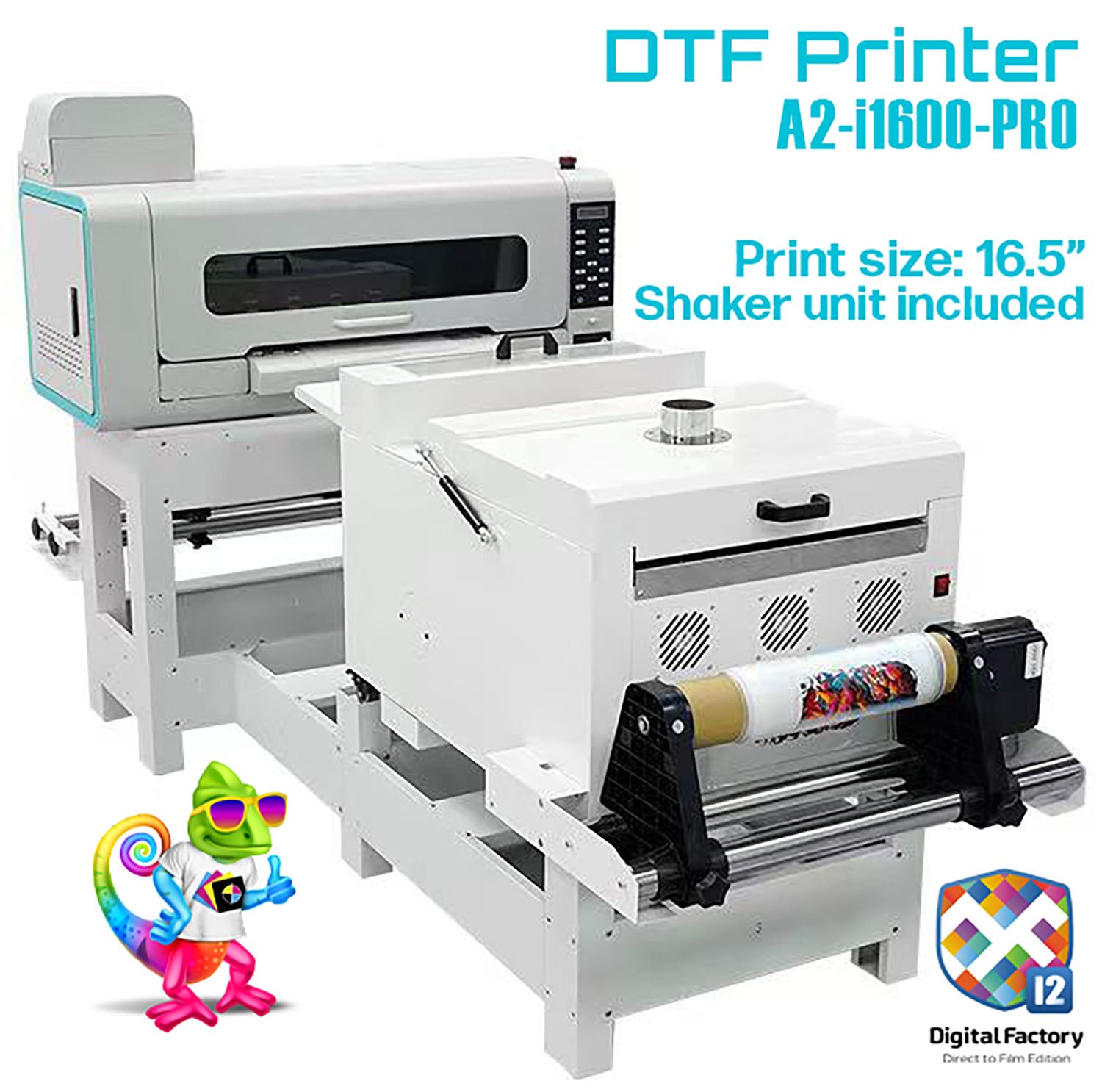 DTF-A2PRO DTF Printer with Shaker unit