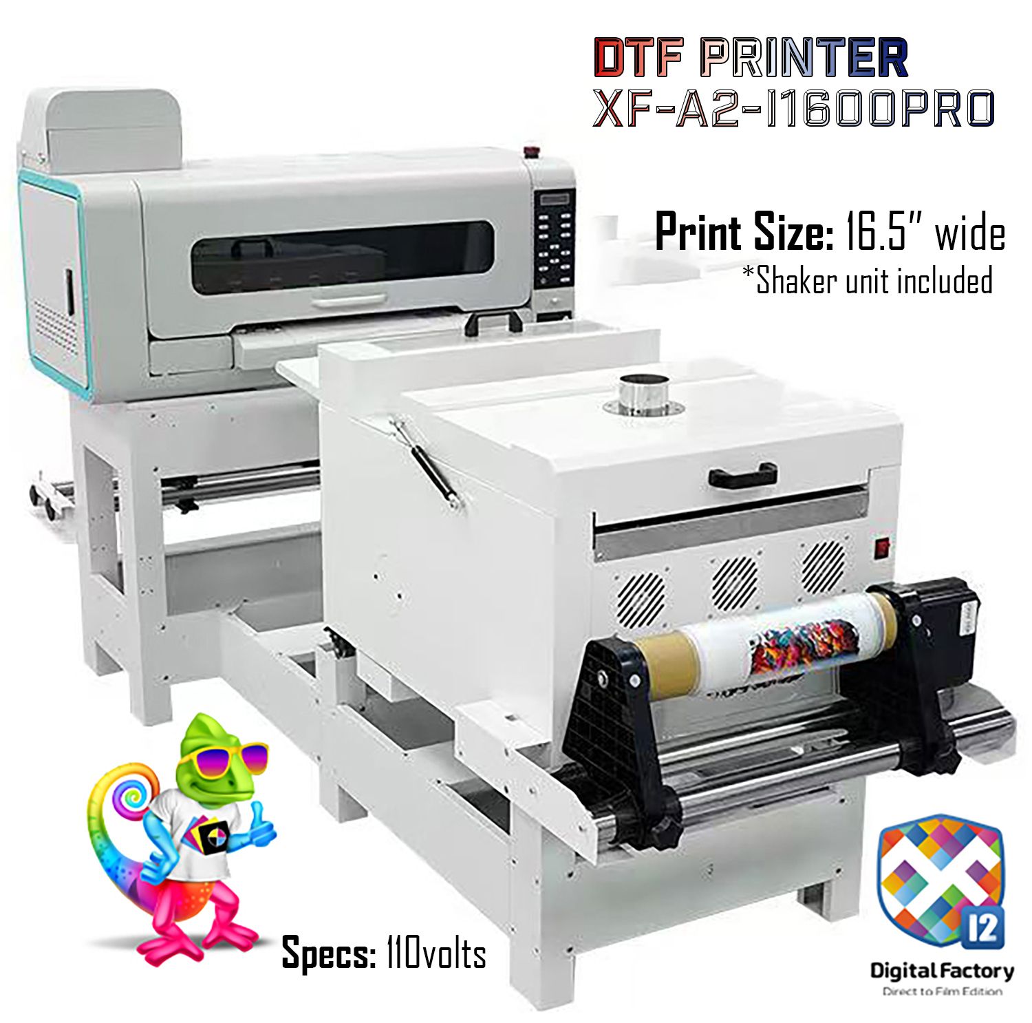 DTF-XF-A2PRO DTF Printer with Shaker unit
