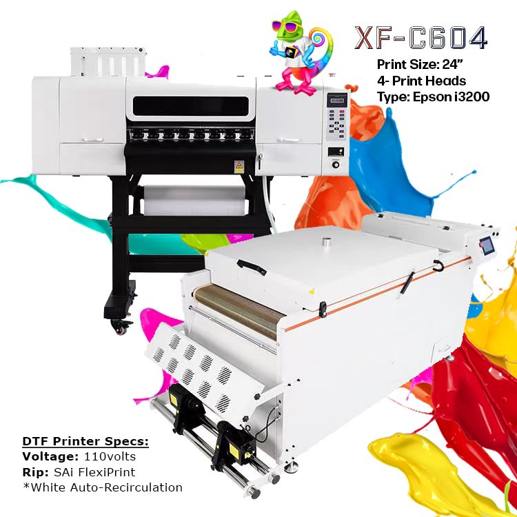 DTF XF-C604 DTF Printer with Shaker unit